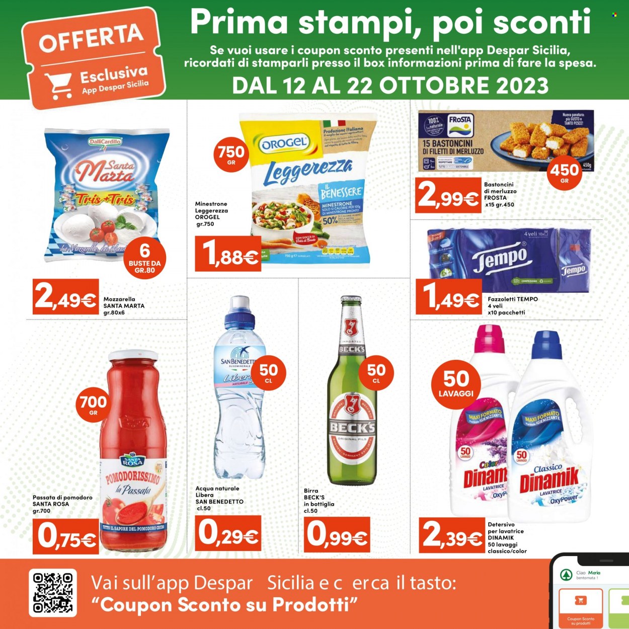 Volantino Despar - 12/10/2023 - 22/10/2023. Pagina 19