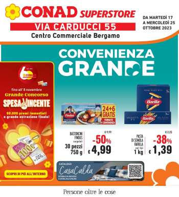 Volantino Conad Superstore - 17/10/2023 - 25/10/2023.
