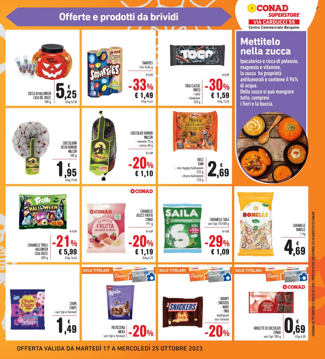 Volantino Conad Superstore - 17/10/2023 - 25/10/2023. Pagina 17