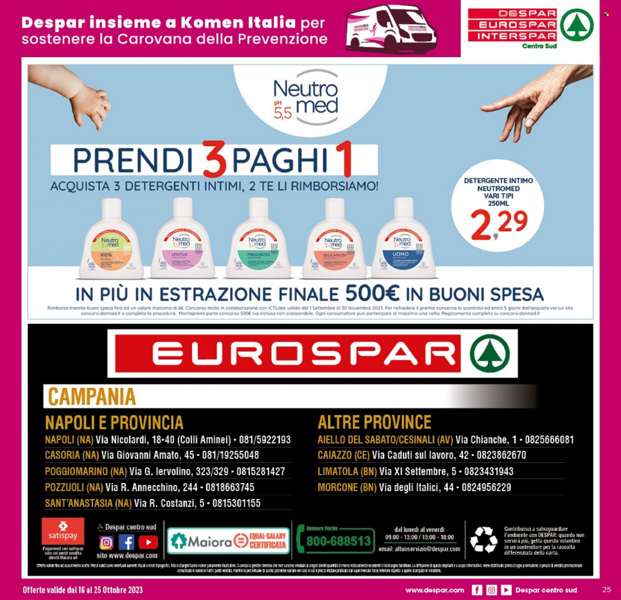Volantino Eurospar - 16/10/2023 - 25/10/2023. Pagina 26
