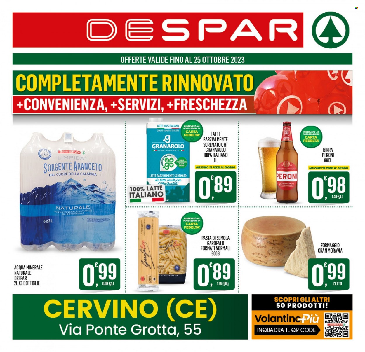 Volantino Despar - 16/10/2023 - 25/10/2023. Pagina 1