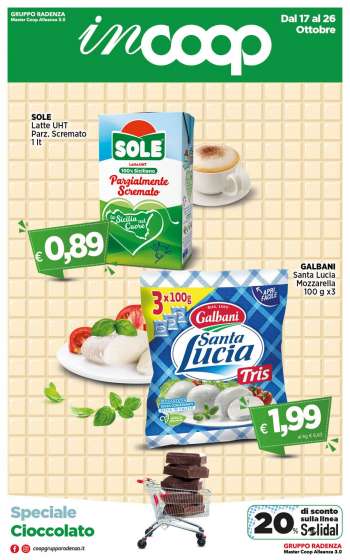 Volantino Coop - 17/10/2023 - 26/10/2023.