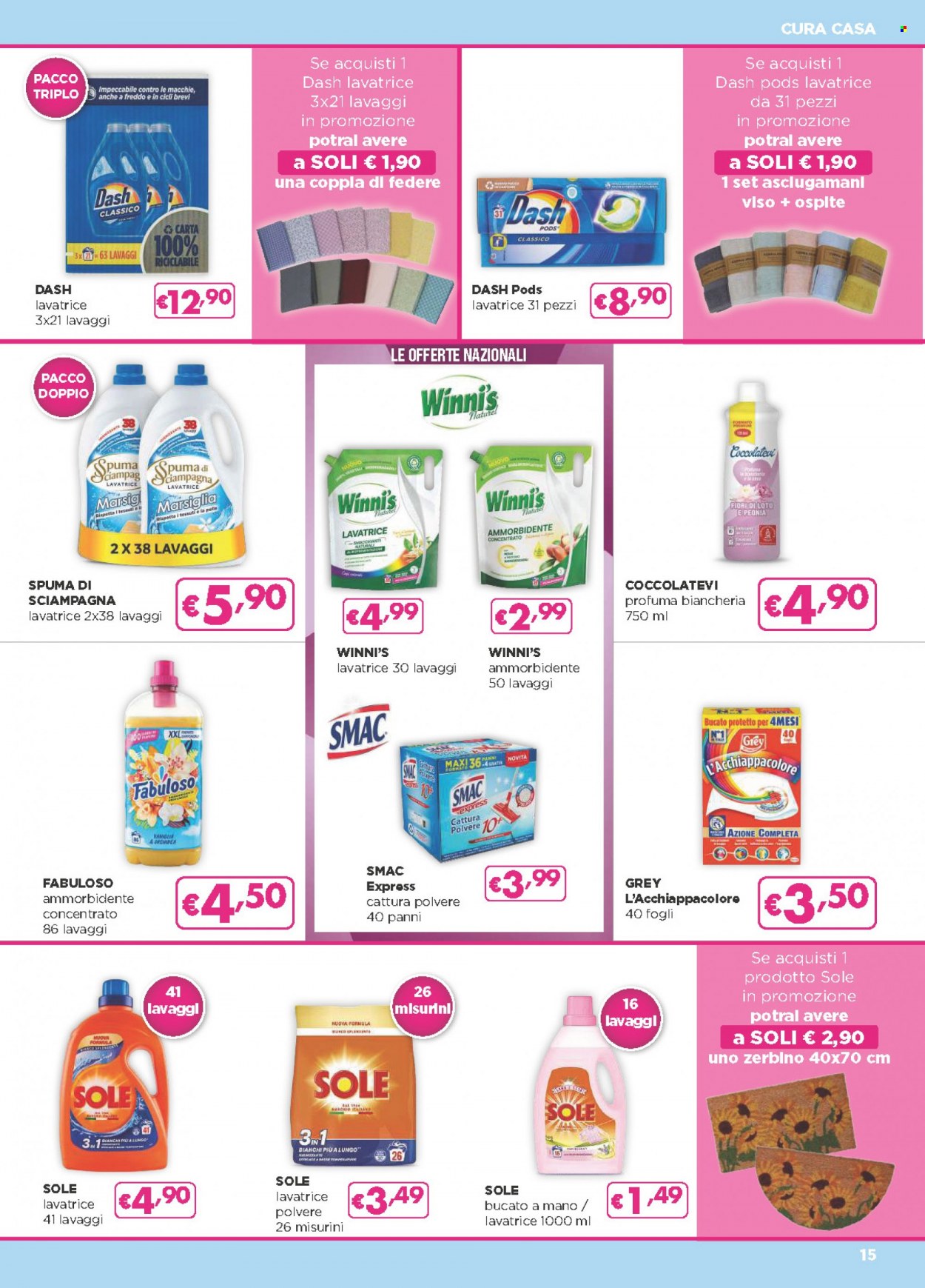 Volantino Acqua & Sapone - 19/10/2023 - 7/11/2023. Pagina 15