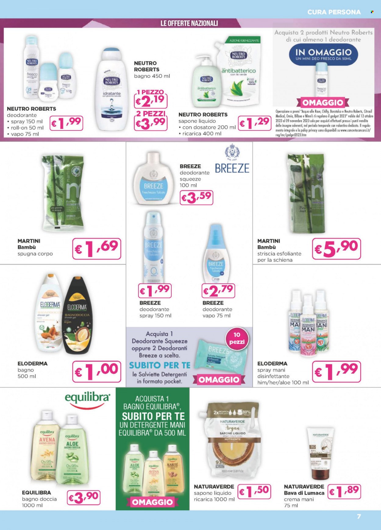 Volantino Acqua & Sapone - 19/10/2023 - 7/11/2023. Pagina 7