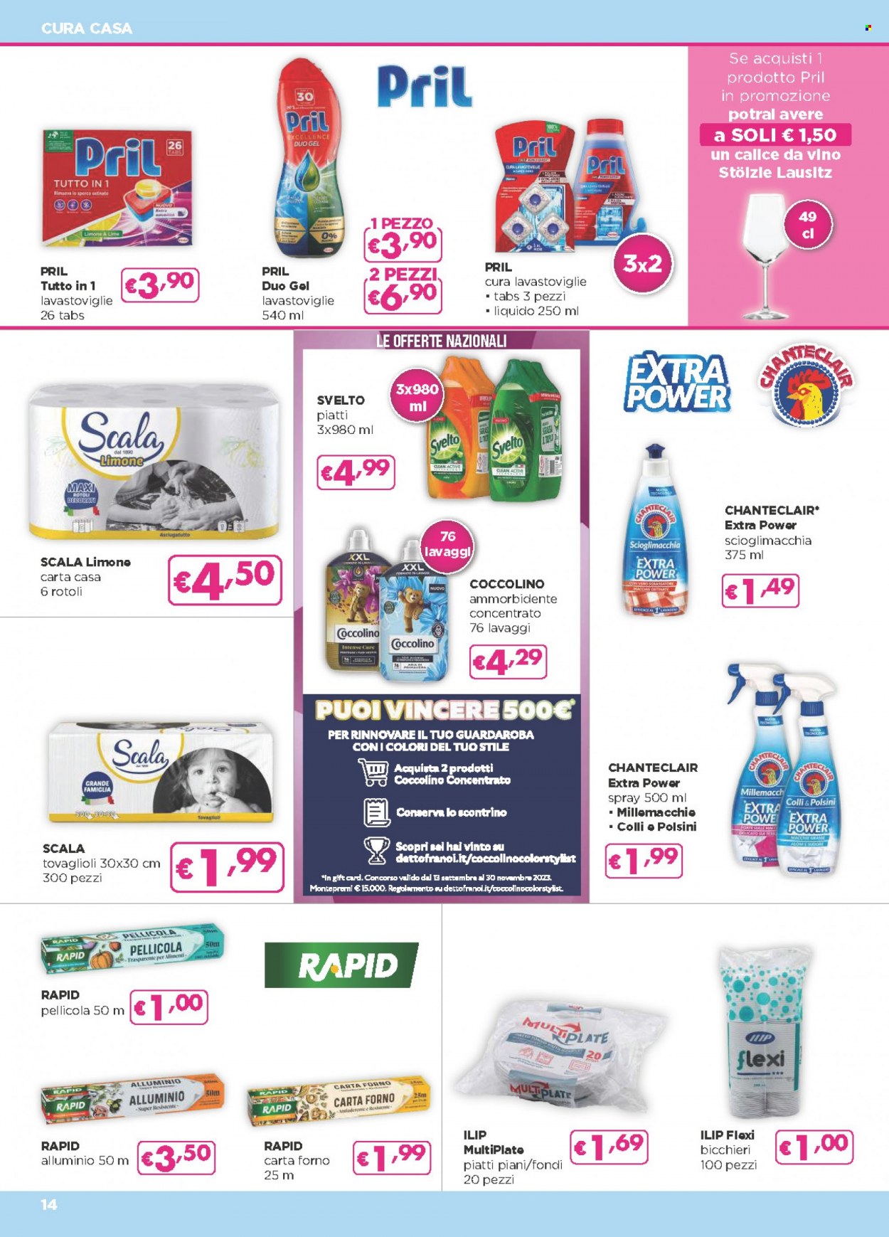 Volantino Acqua & Sapone - 19/10/2023 - 7/11/2023. Pagina 14