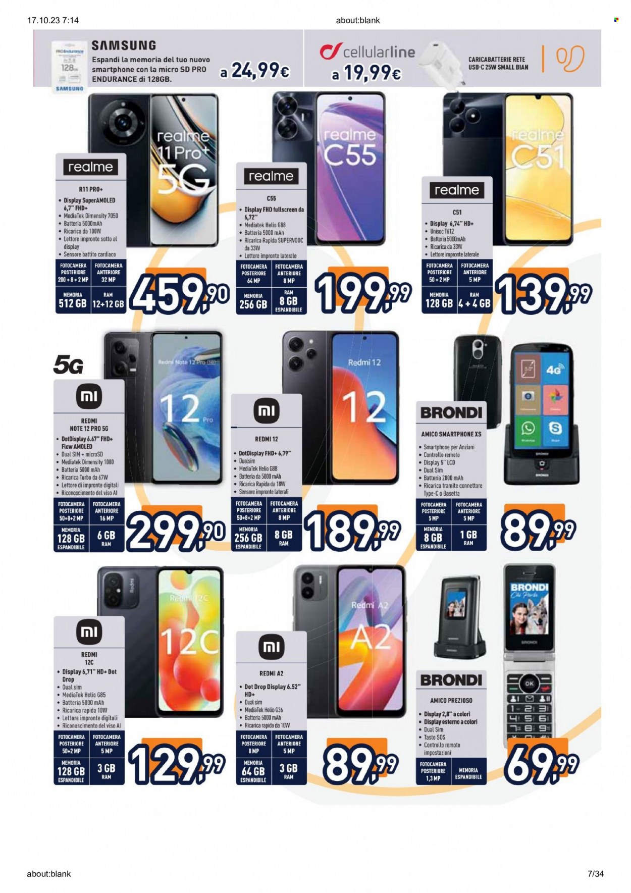 Volantino Unieuro - 16/10/2023 - 22/10/2023. Pagina 7
