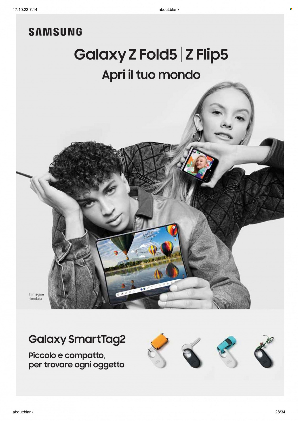 Volantino Unieuro - 16/10/2023 - 22/10/2023. Pagina 28