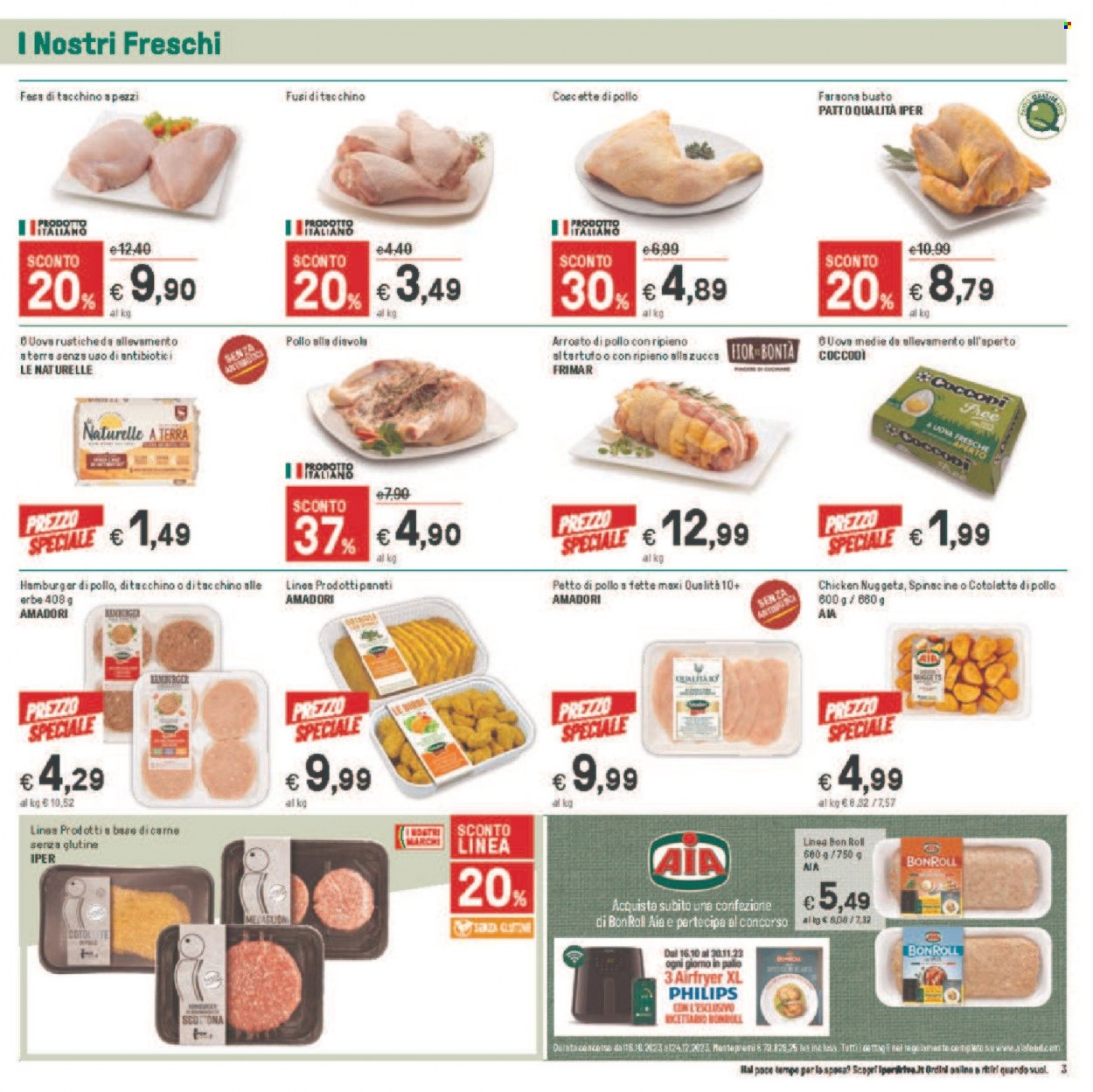 Volantino Iper, La grande i - 20/10/2023 - 1/11/2023. Pagina 3