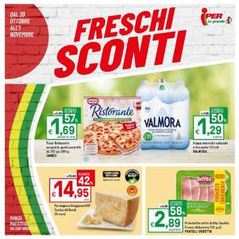 Volantino Iper, La grande i - 20/10/2023 - 1/11/2023.