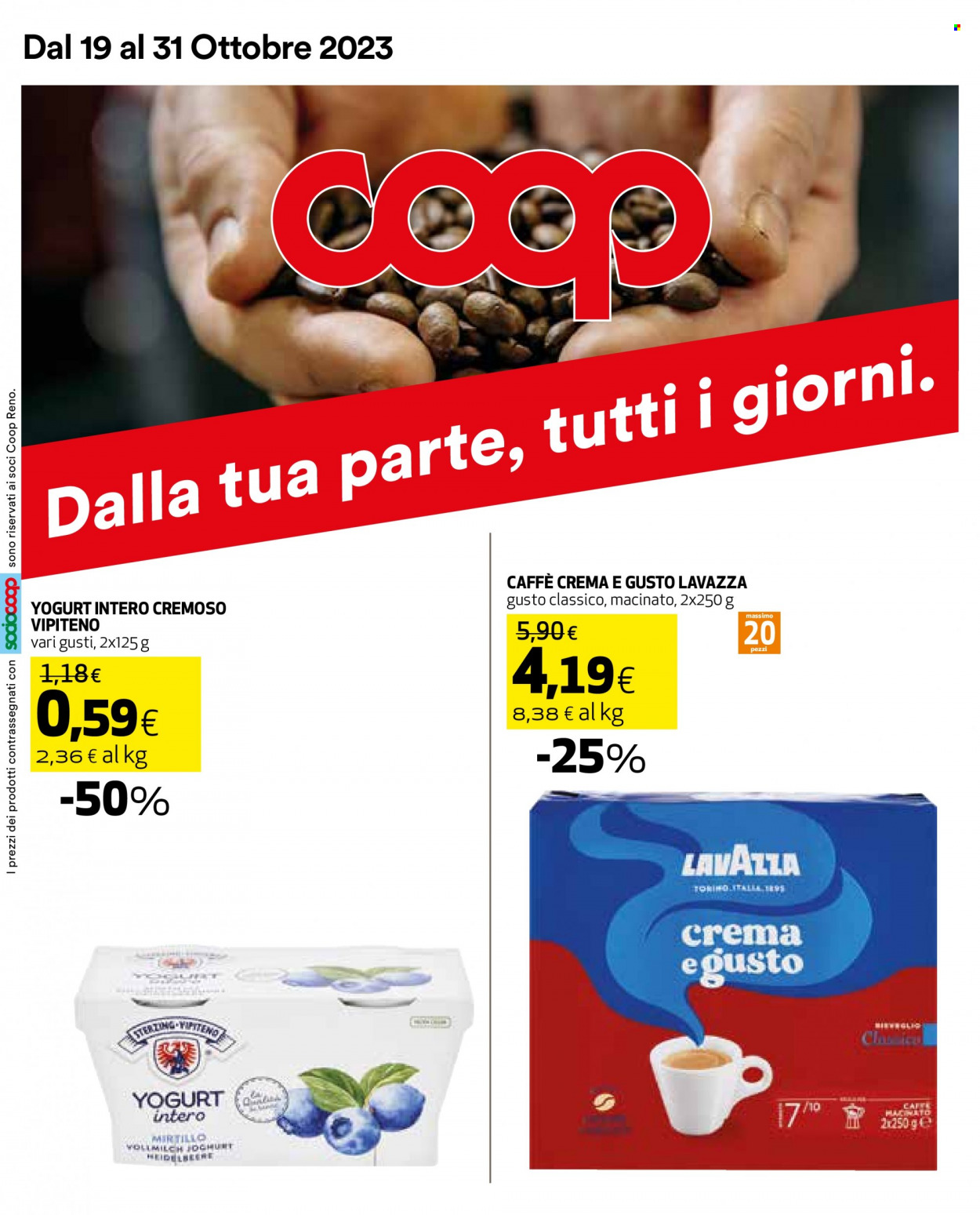 Leták Coop - 19.10.2023 - 31.10.2023. Strana 1