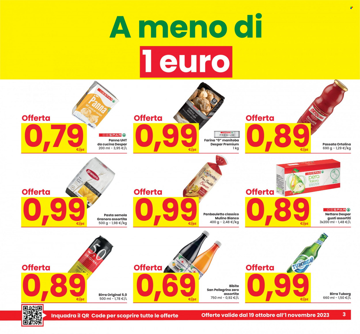 Volantino Eurospar - 19/10/2023 - 1/11/2023. Pagina 3