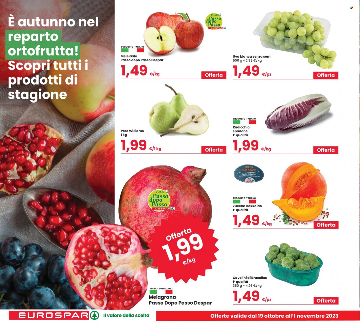 Volantino Eurospar - 19/10/2023 - 1/11/2023. Pagina 4