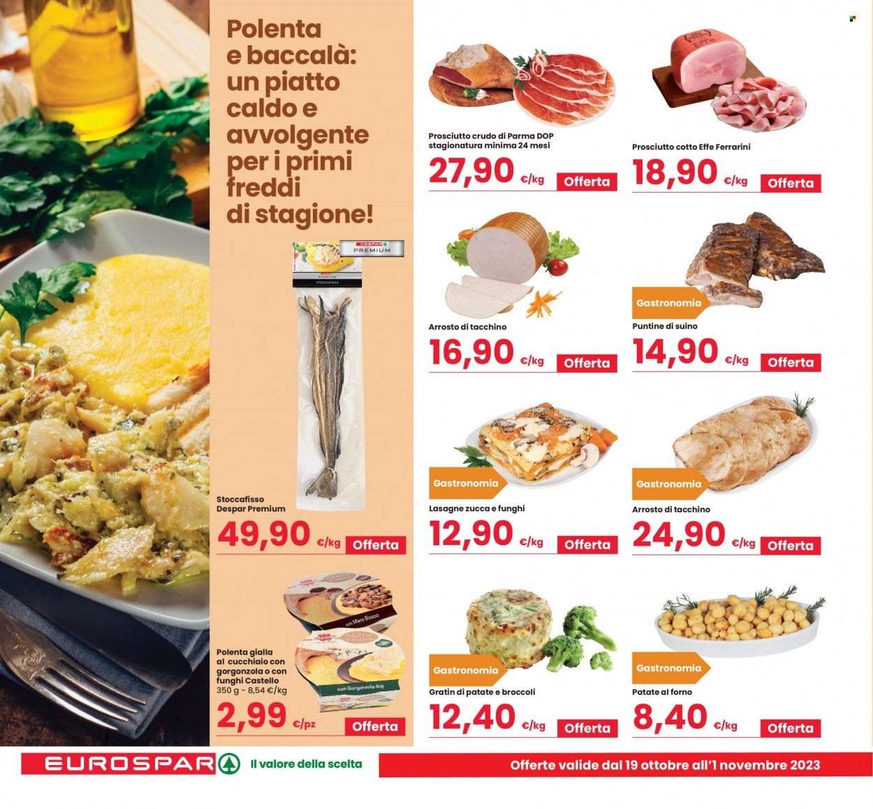Volantino Eurospar - 19/10/2023 - 1/11/2023. Pagina 10