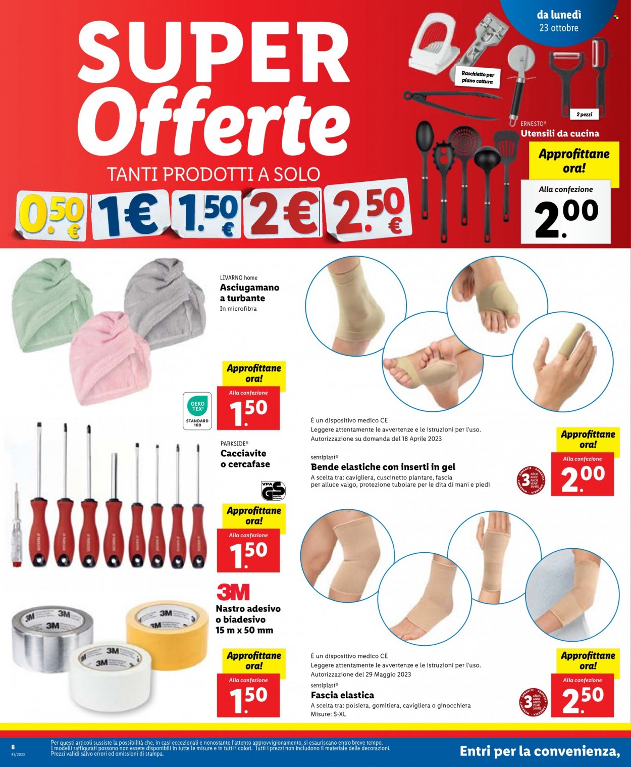 Volantino Lidl - 23/10/2023 - 29/10/2023. Pagina 8