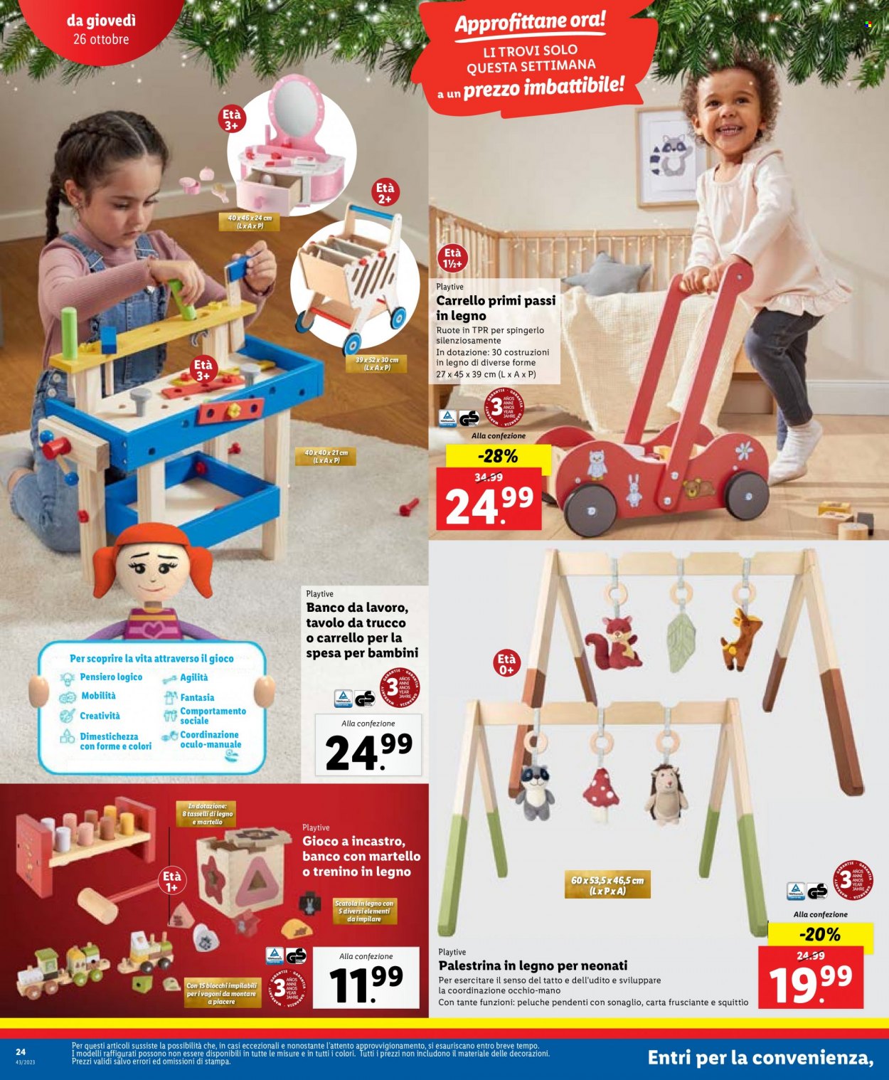 Volantino Lidl - 23/10/2023 - 29/10/2023. Pagina 24