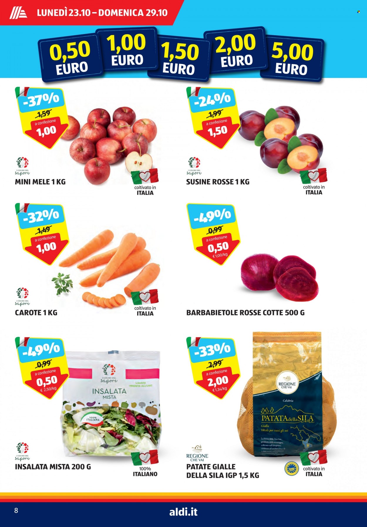 Volantino Aldi - 23/10/2023 - 29/10/2023. Pagina 8