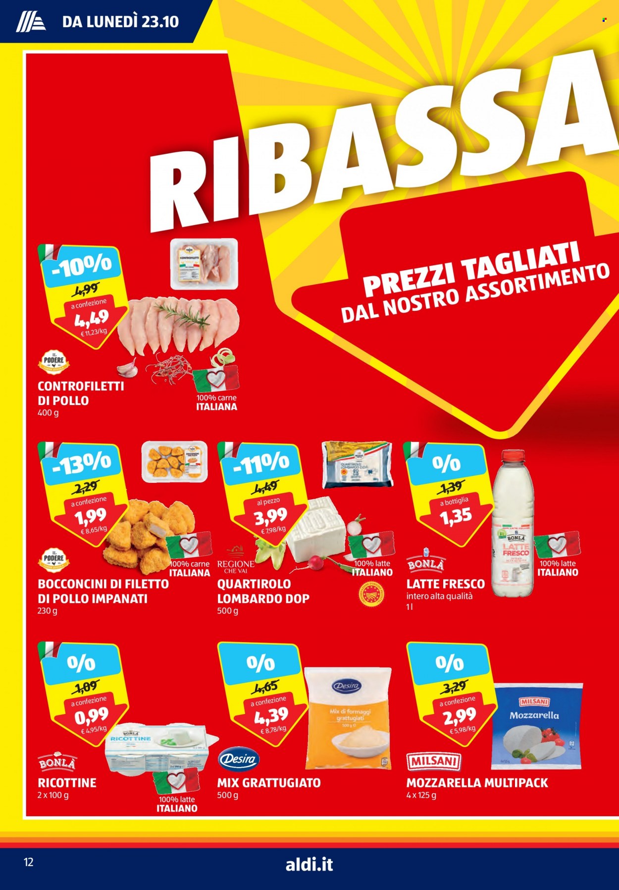 Volantino Aldi - 23/10/2023 - 29/10/2023. Pagina 12