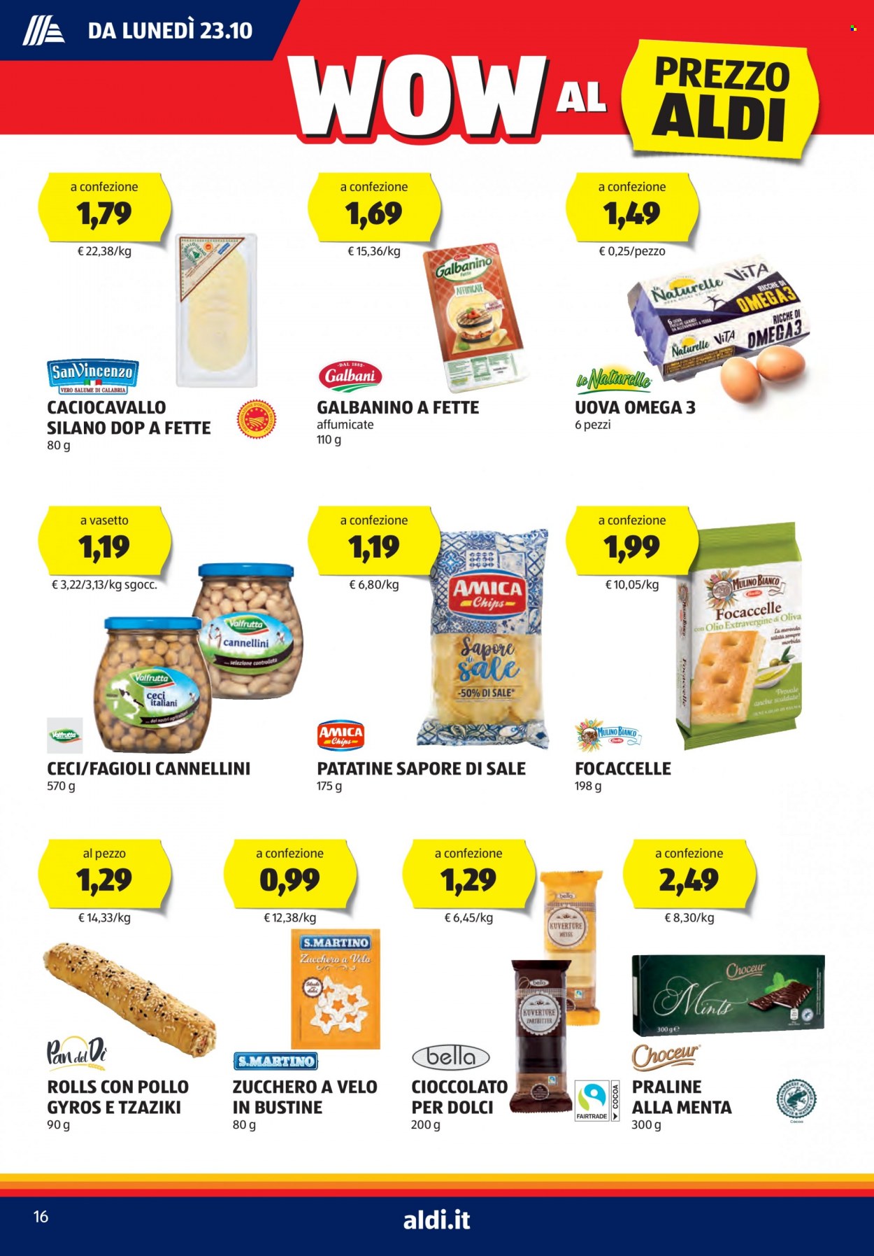 Volantino Aldi - 23/10/2023 - 29/10/2023. Pagina 16