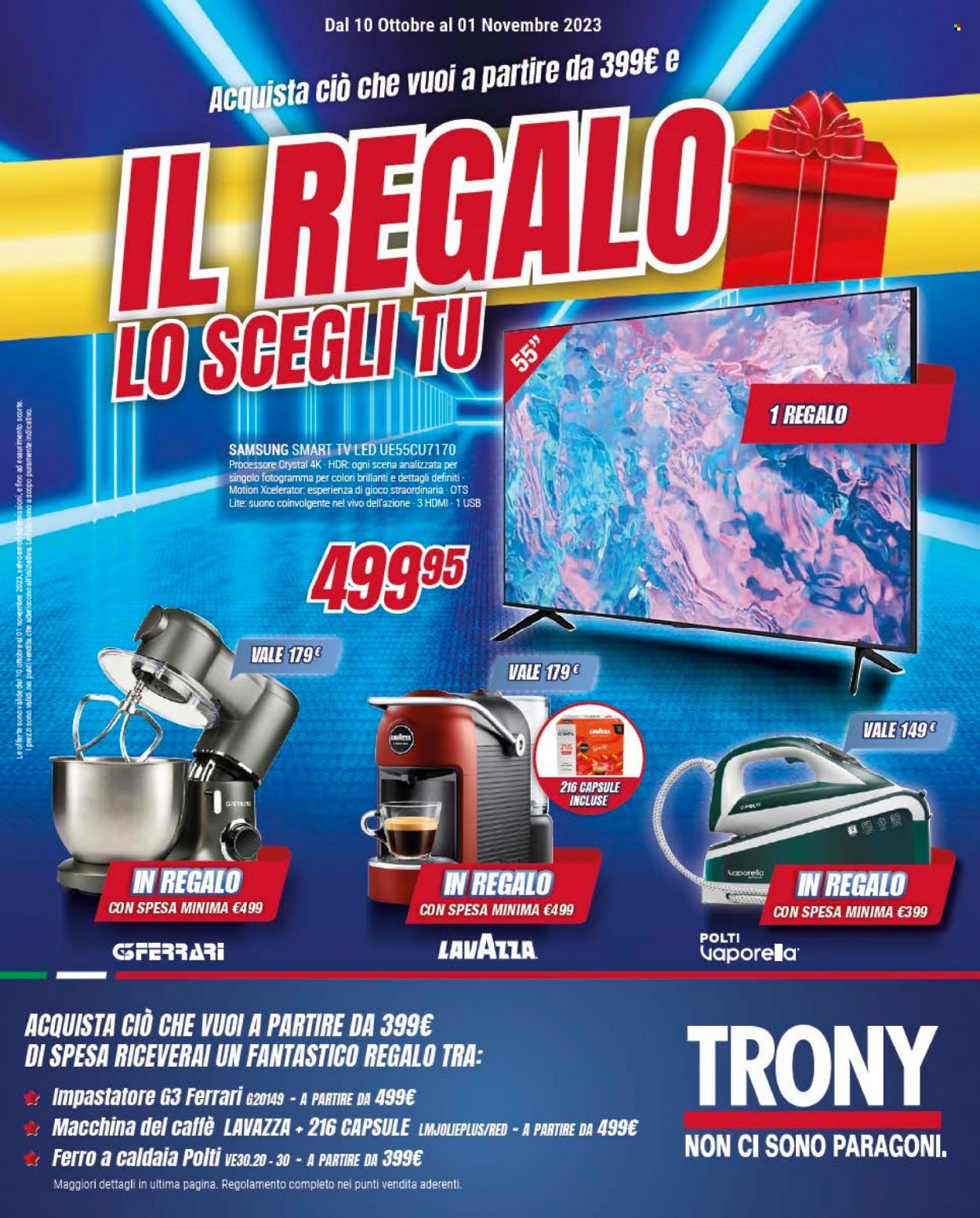 Leták Trony - 10.10.2023 - 1.11.2023. Strana 1