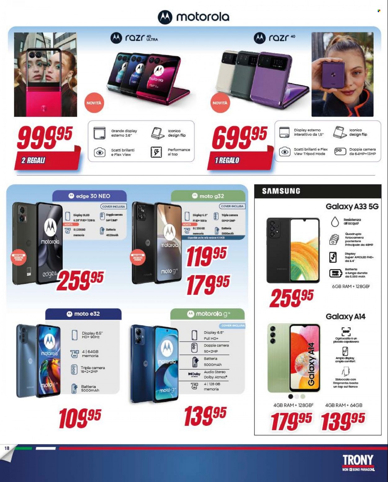 Volantino Trony - 10/10/2023 - 1/11/2023. Pagina 18