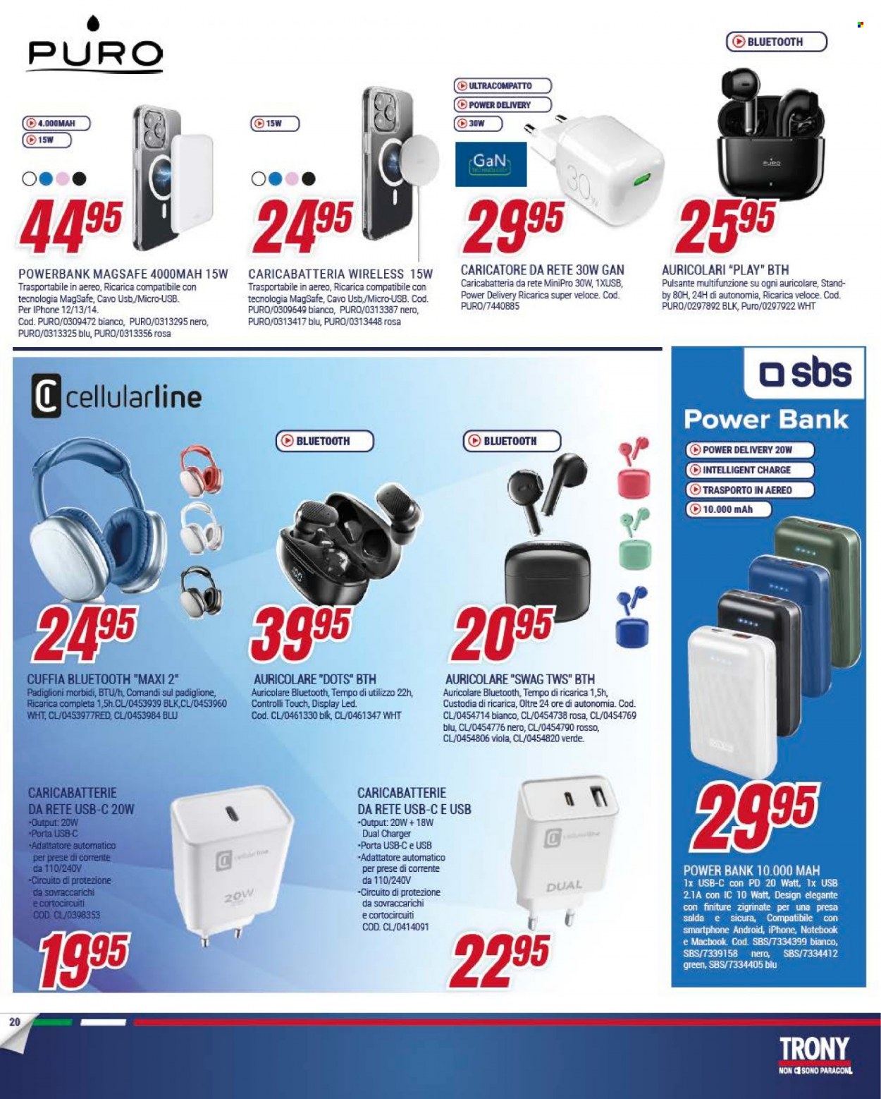Volantino Trony - 10/10/2023 - 1/11/2023. Pagina 20