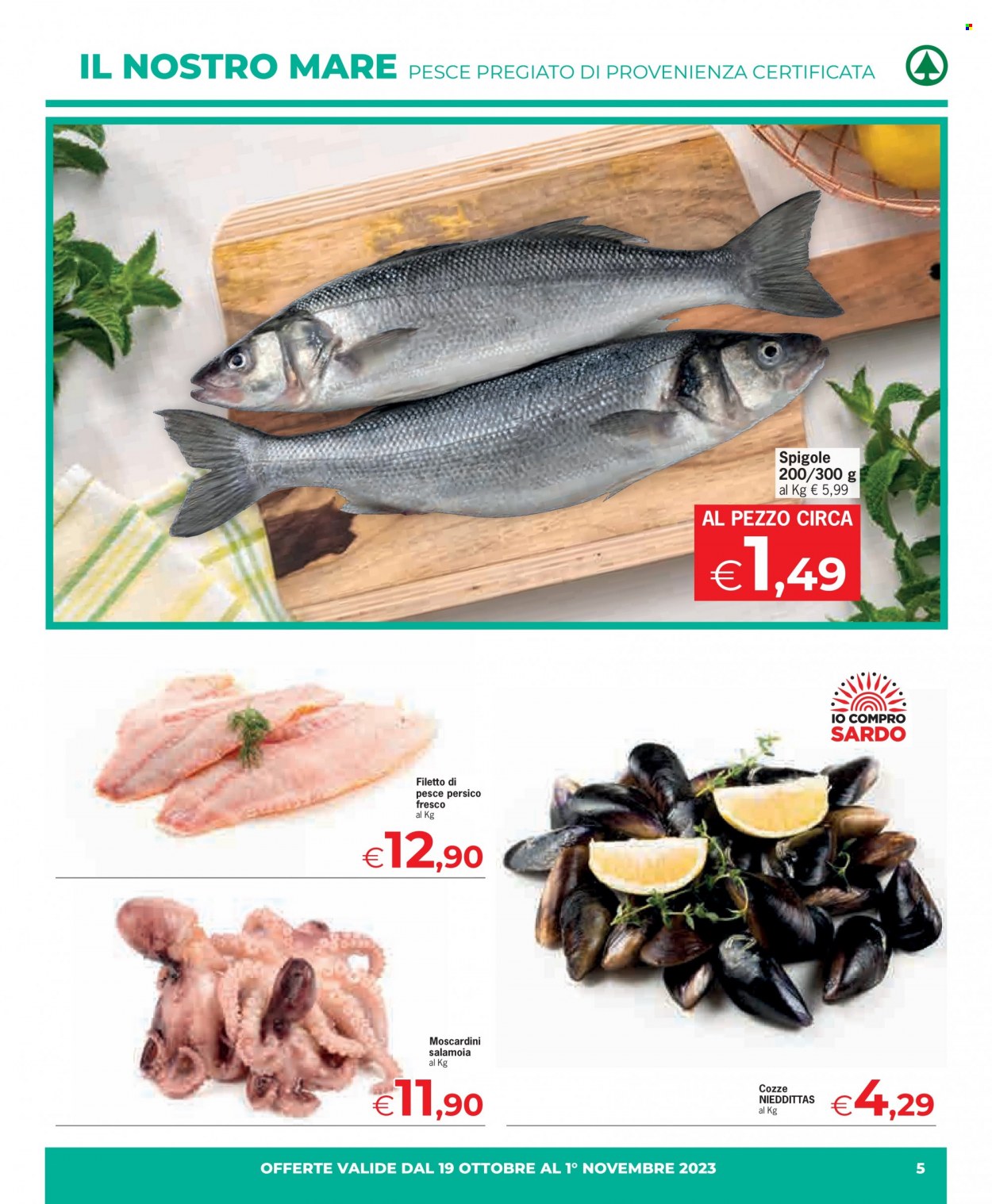 Volantino Eurospar - 19/10/2023 - 1/11/2023. Pagina 5