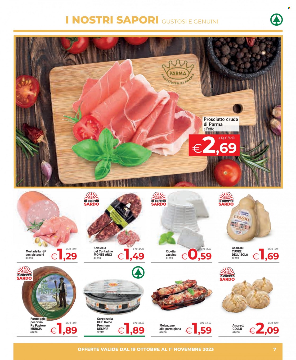 Volantino Eurospar - 19/10/2023 - 1/11/2023. Pagina 7