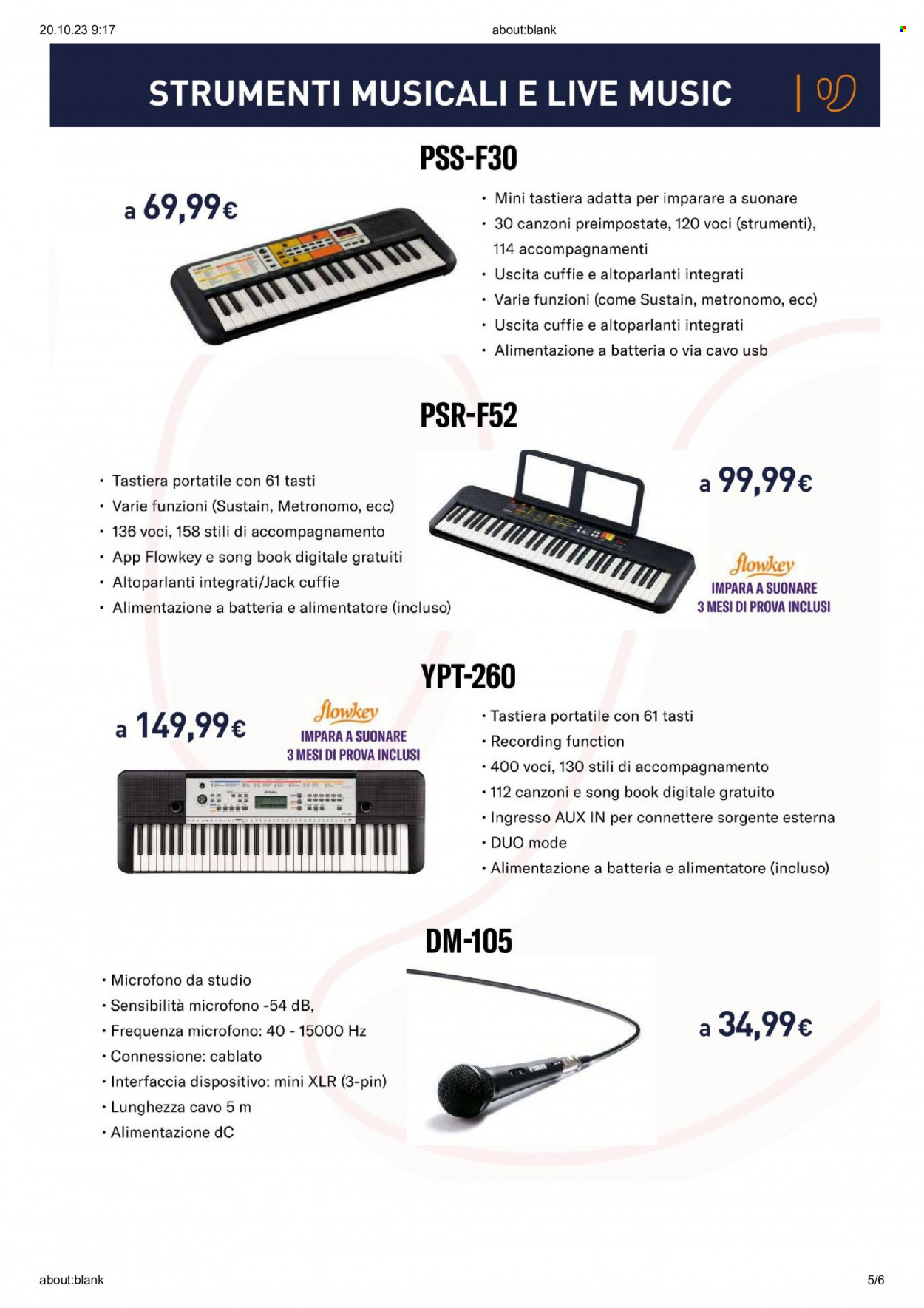 Volantino Unieuro - 20/10/2023 - 31/10/2023. Pagina 5