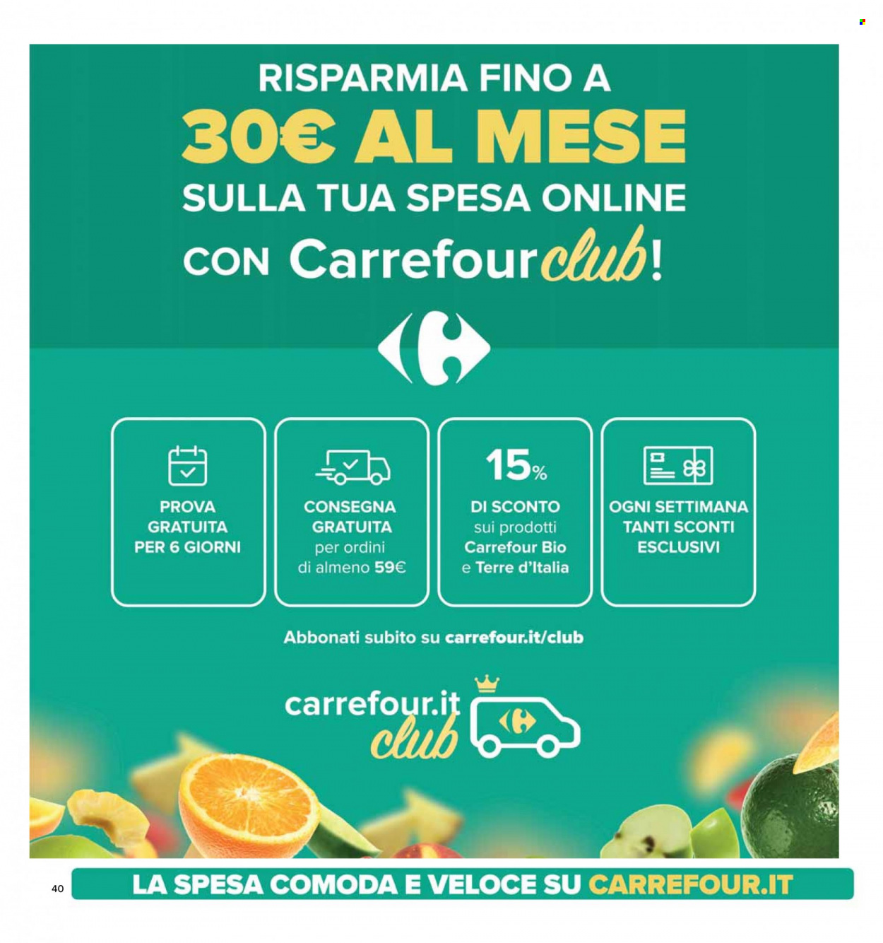 Volantino Carrefour - 23/10/2023 - 2/11/2023. Pagina 40