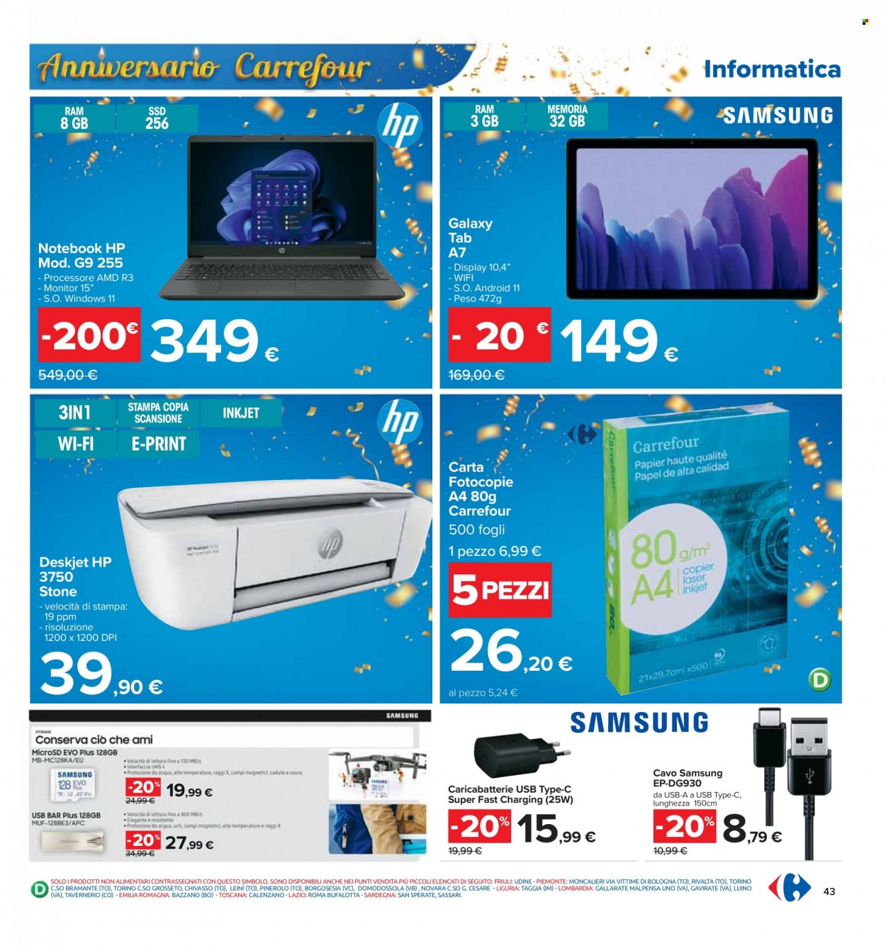 Volantino Carrefour - 23/10/2023 - 2/11/2023. Pagina 43
