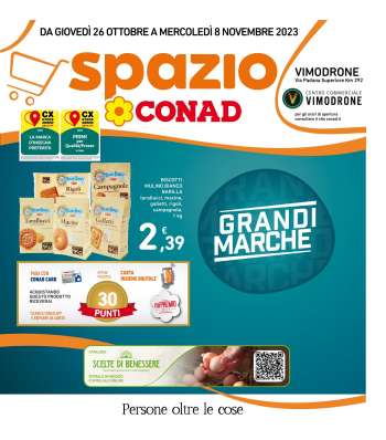 Volantino Spazio Conad - 26/10/2023 - 8/11/2023.