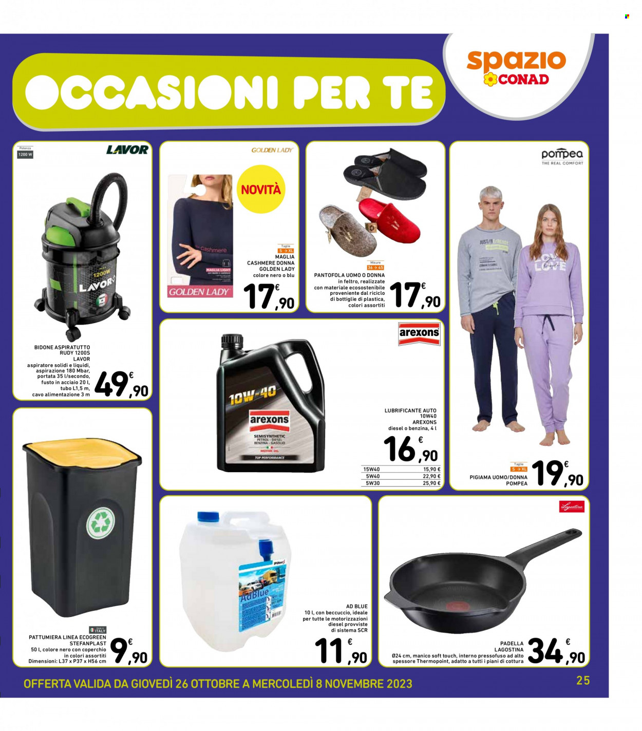 Volantino Spazio Conad - 26/10/2023 - 8/11/2023. Pagina 25