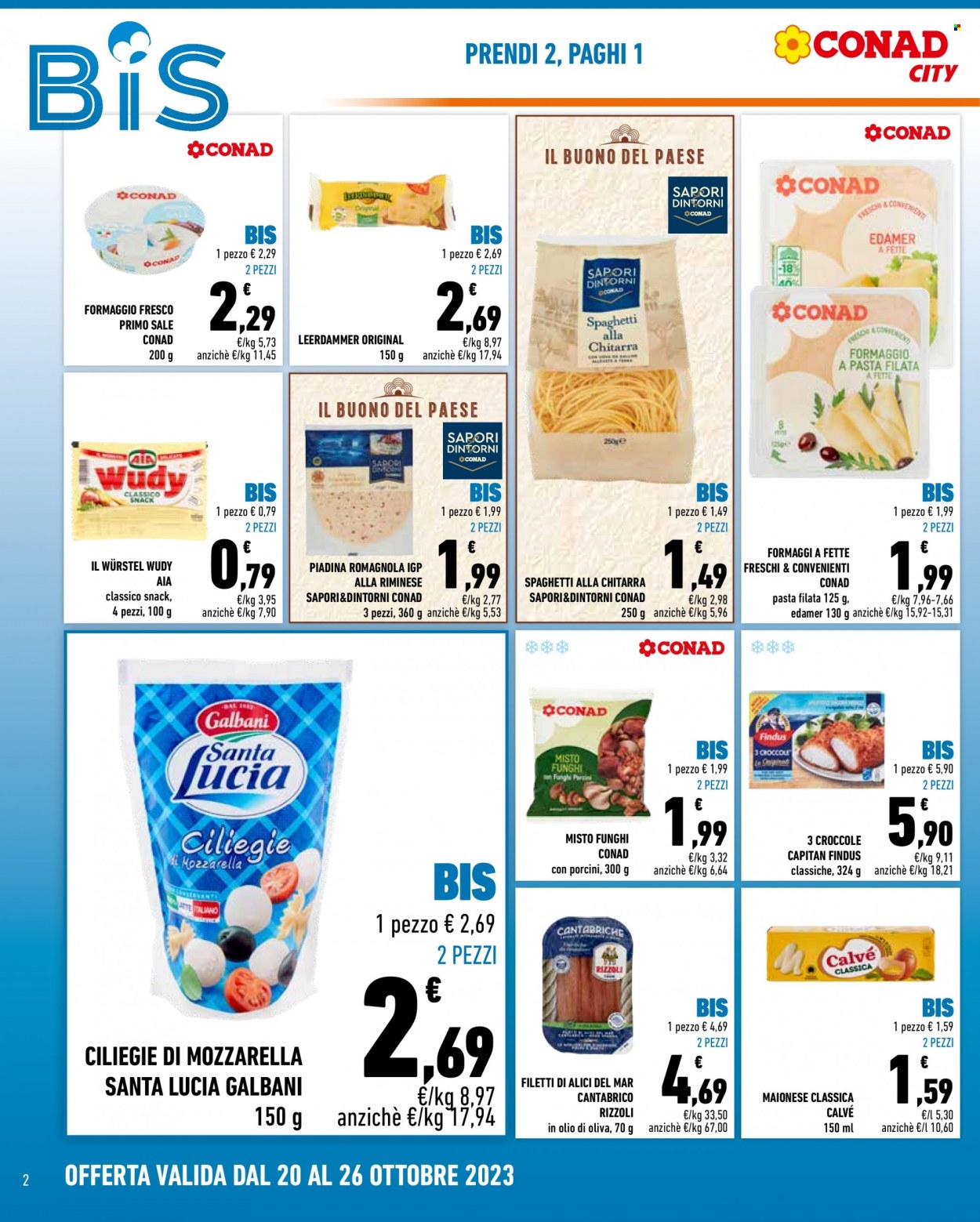 Leták Conad City - 20.10.2023 - 26.10.2023. Strana 2