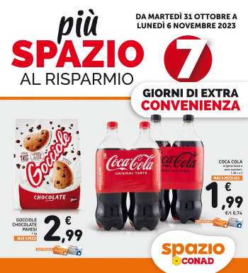Volantino Spazio Conad - 31/10/2023 - 6/11/2023.