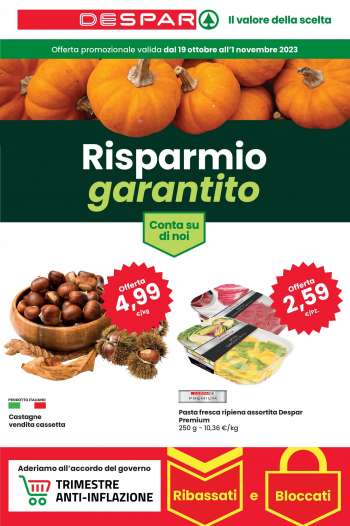 Volantino Despar - 19/10/2023 - 1/11/2023.