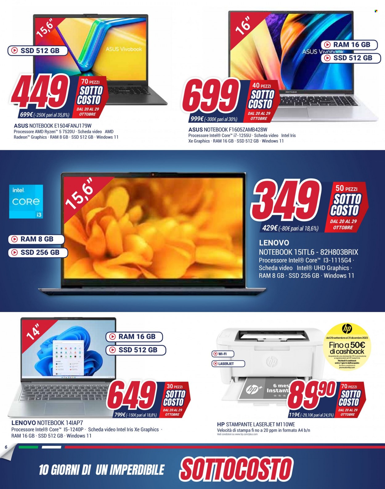 Volantino Trony - 20/10/2023 - 29/10/2023. Pagina 6