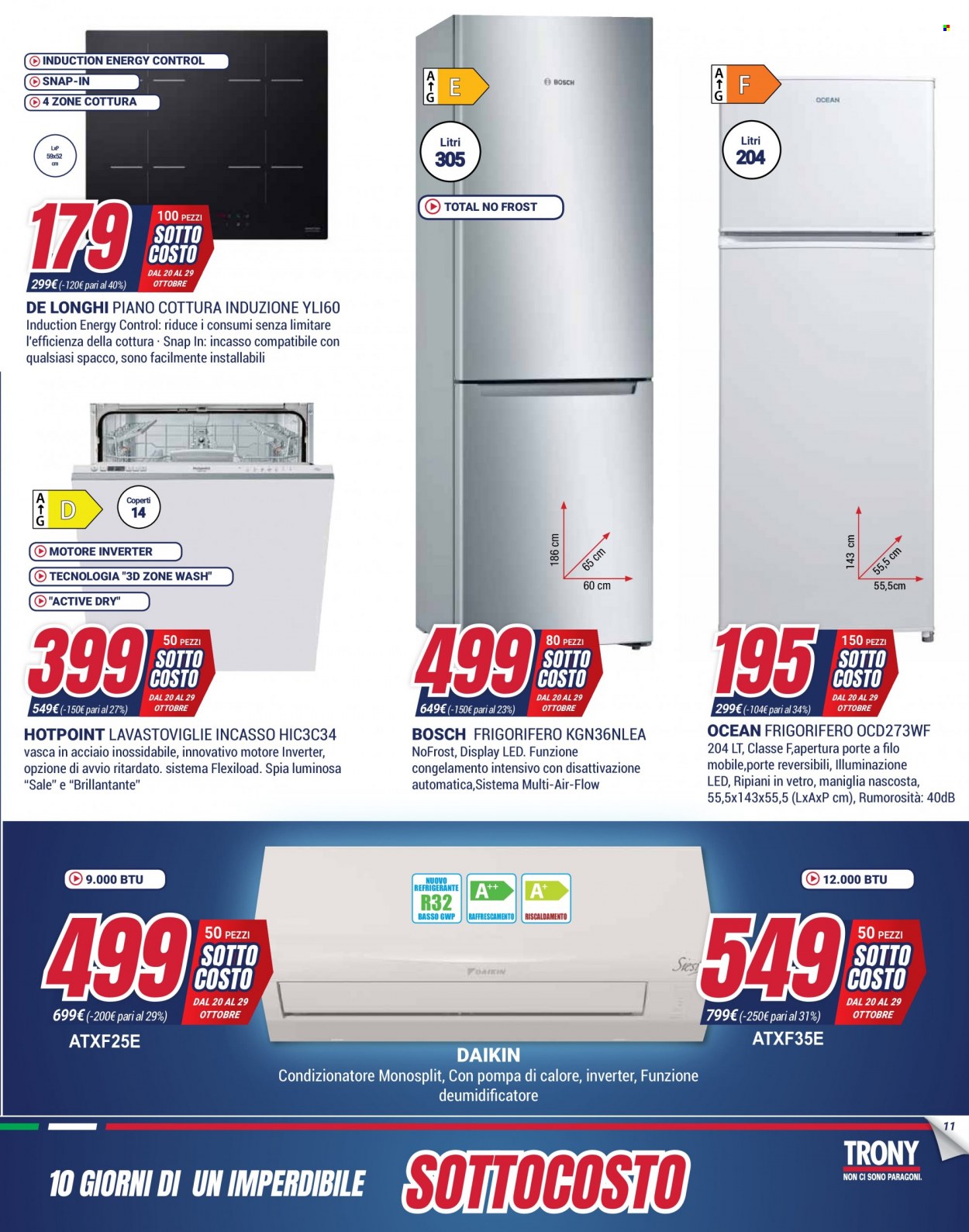 Volantino Trony - 20/10/2023 - 29/10/2023. Pagina 11
