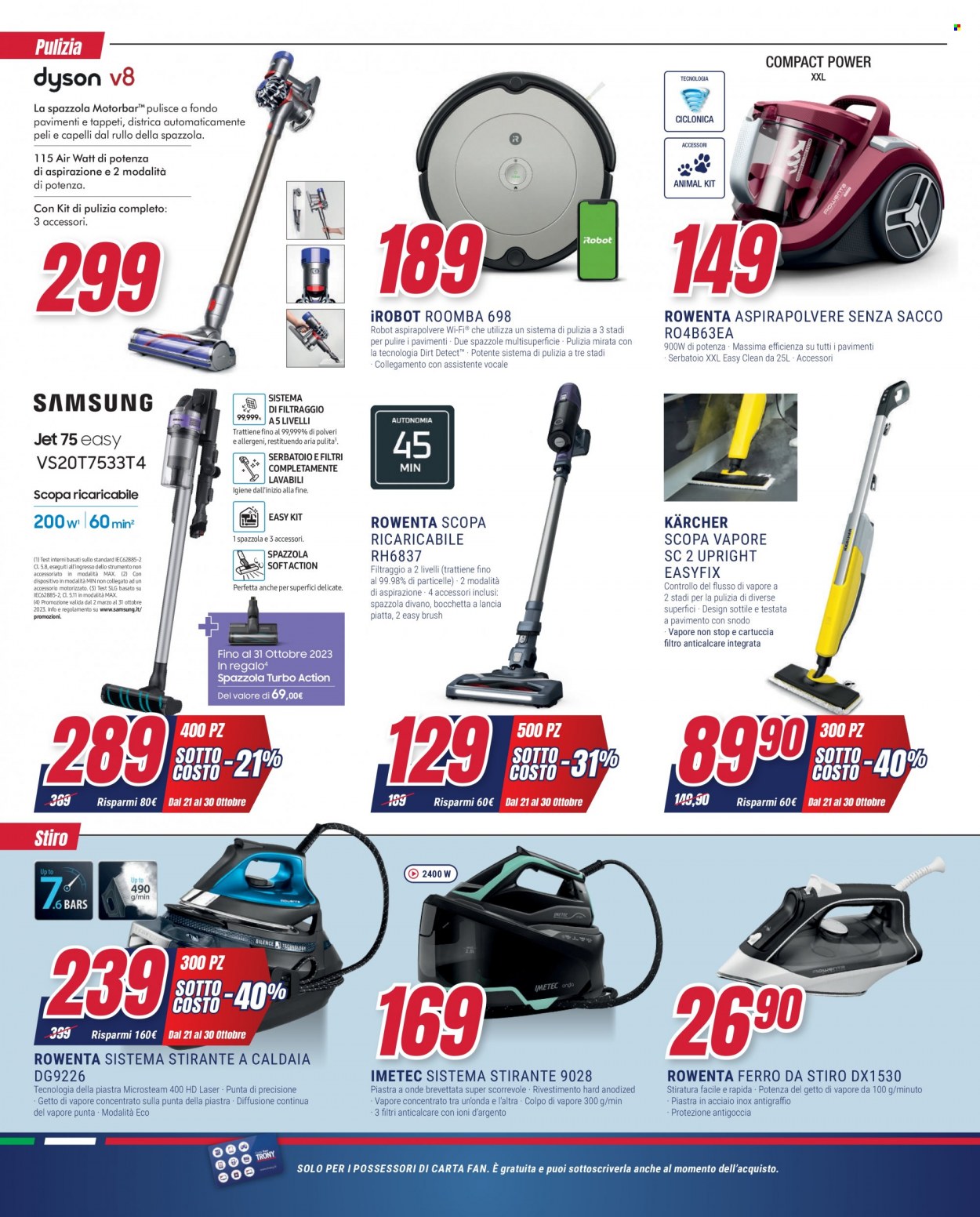 Volantino Trony - 21/10/2023 - 30/10/2023. Pagina 17