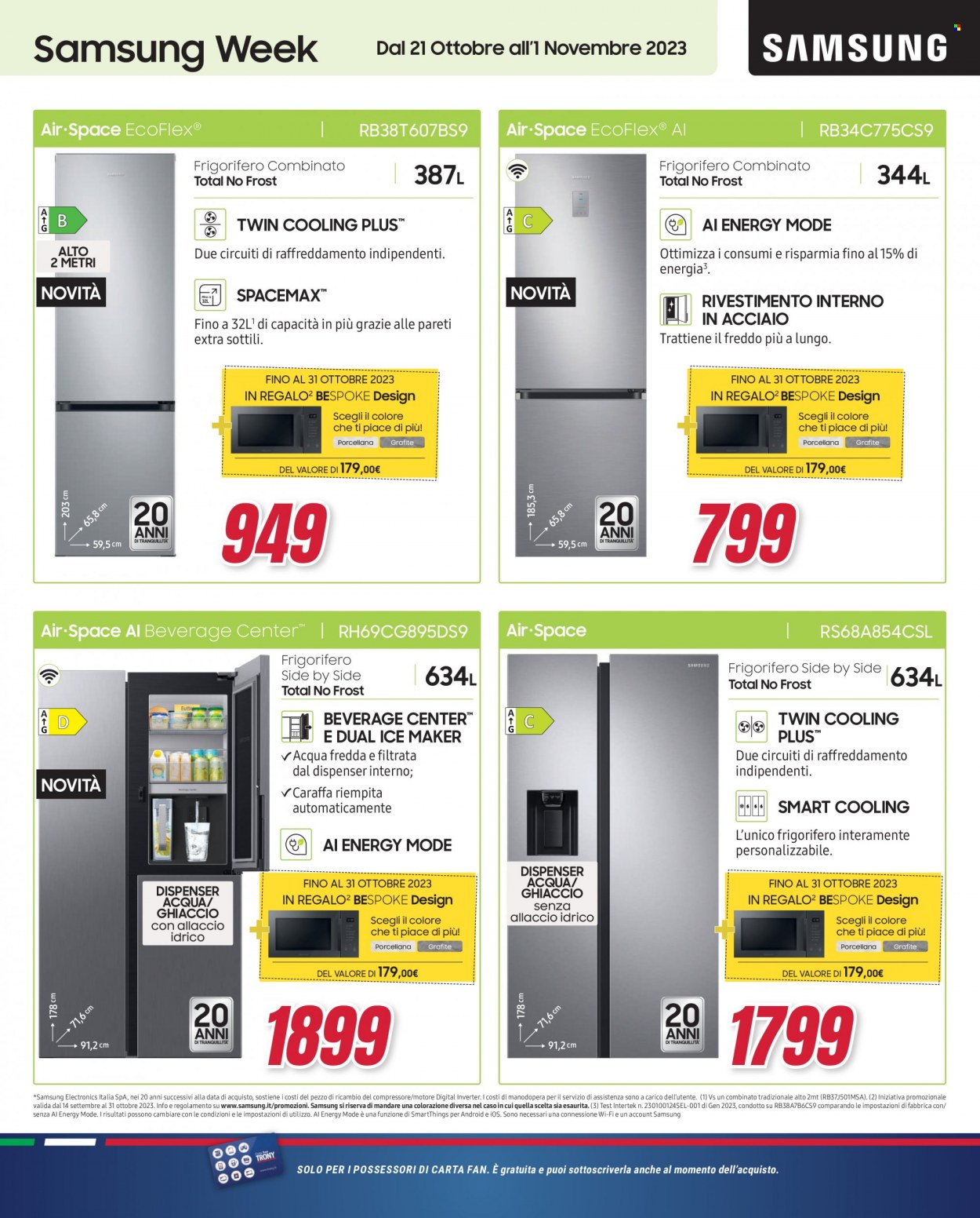 Volantino Trony - 21/10/2023 - 30/10/2023. Pagina 23