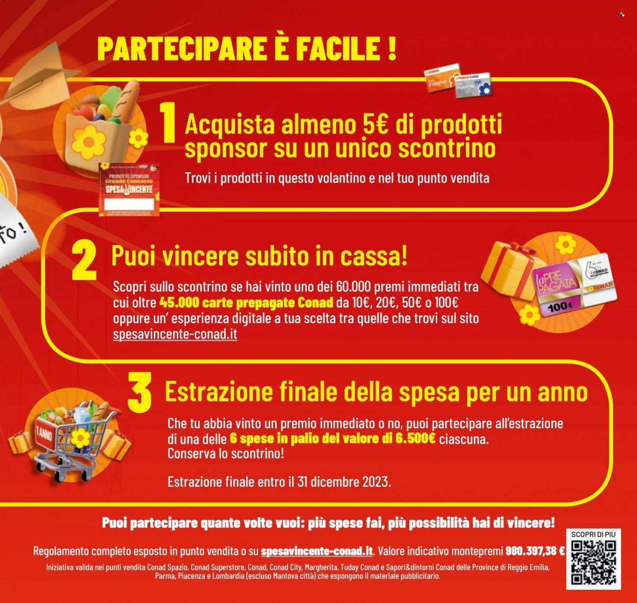 Volantino Conad - 25/10/2023 - 8/11/2023. Pagina 3