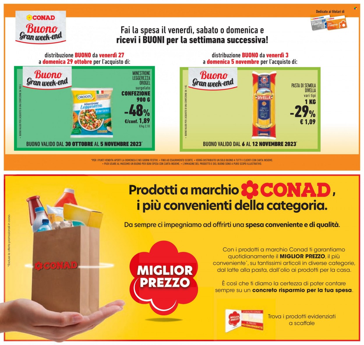 Volantino Conad - 25/10/2023 - 8/11/2023. Pagina 27