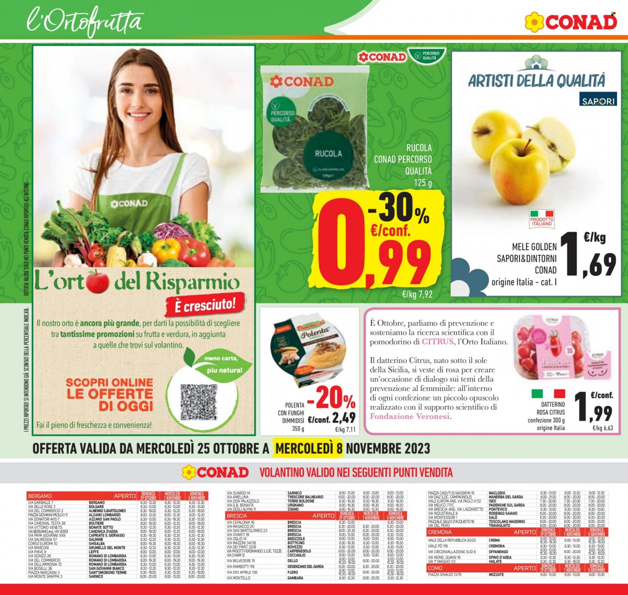 Volantino Conad - 25/10/2023 - 8/11/2023. Pagina 28