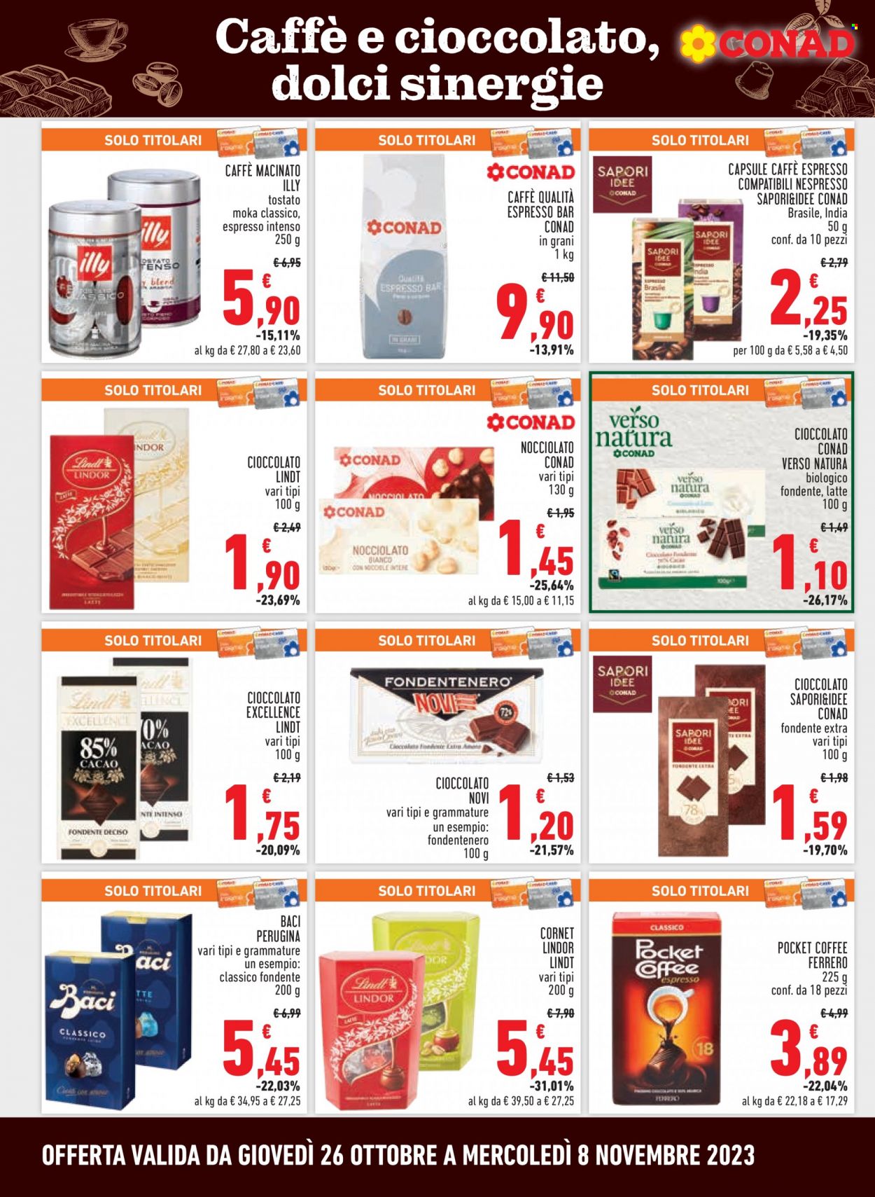Volantino Conad City - 26/10/2023 - 8/11/2023. Pagina 16