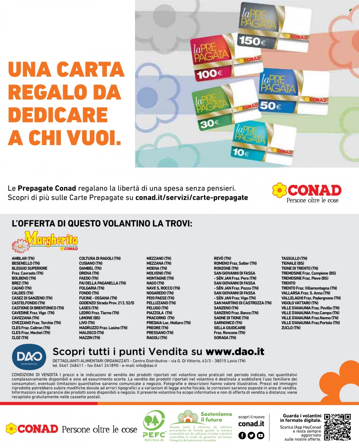 Volantino Margherita Conad - 24/10/2023 - 6/11/2023. Pagina 12