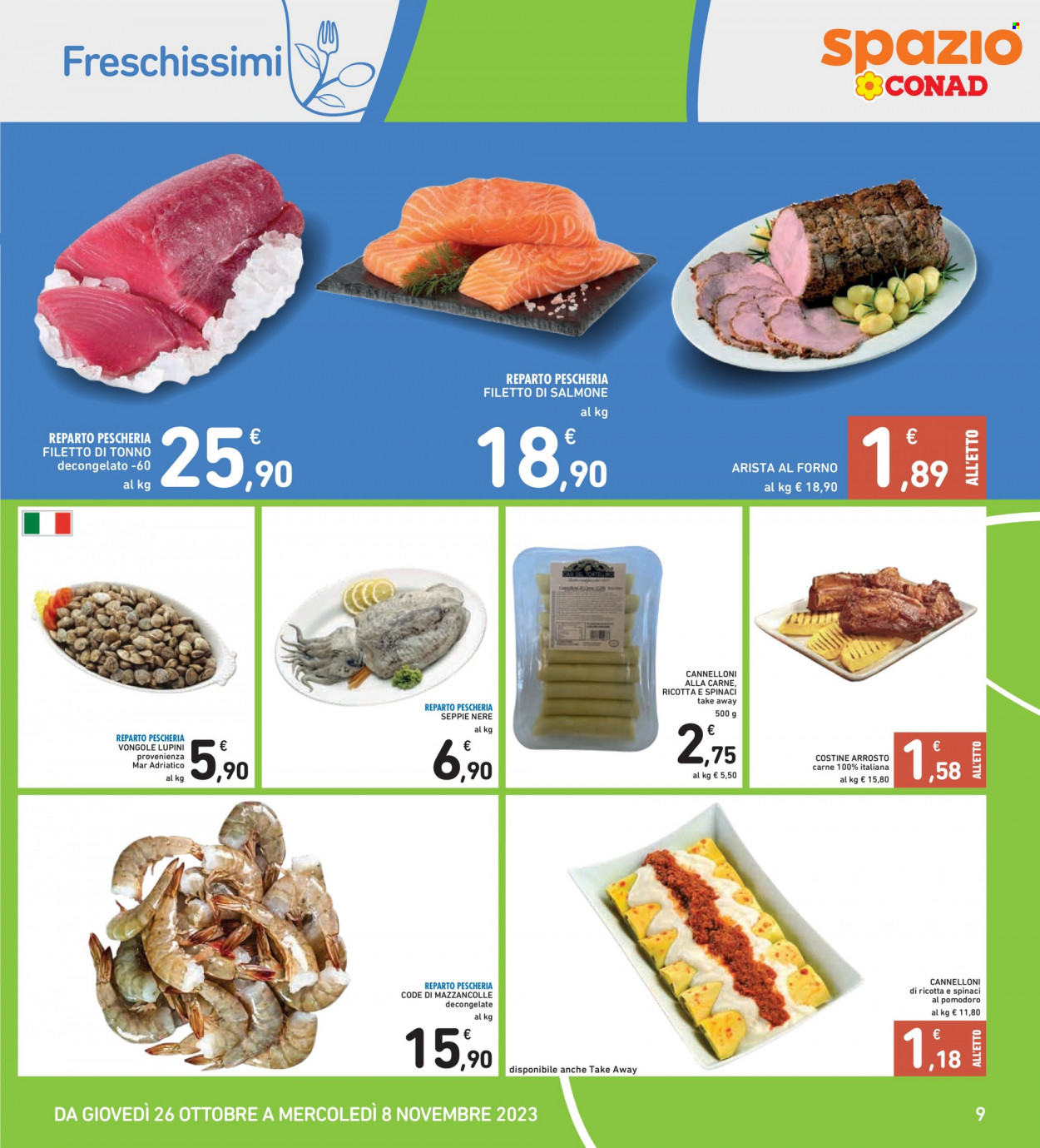 Volantino Spazio Conad - 26/10/2023 - 8/11/2023. Pagina 9