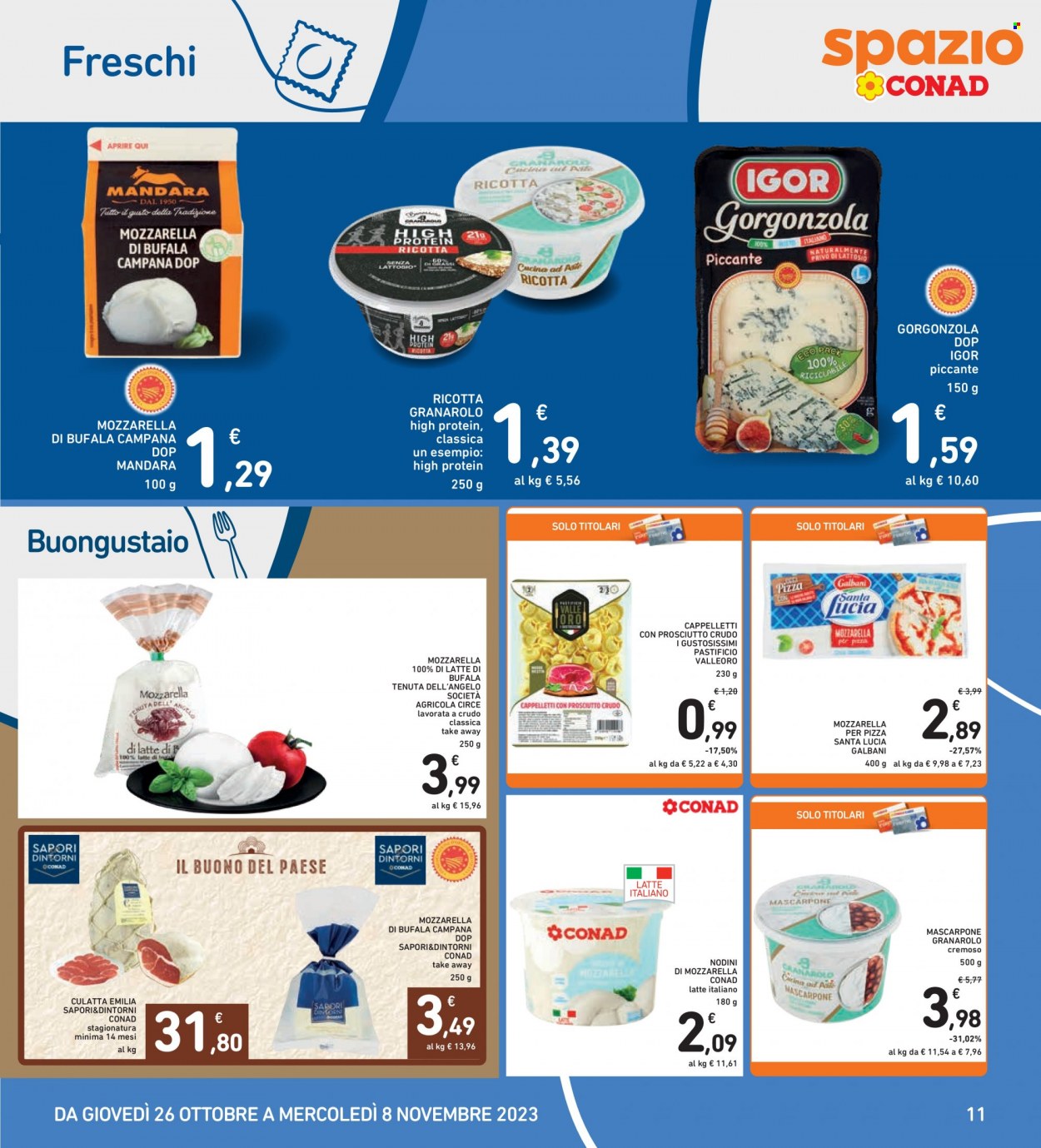 Volantino Spazio Conad - 26/10/2023 - 8/11/2023. Pagina 11