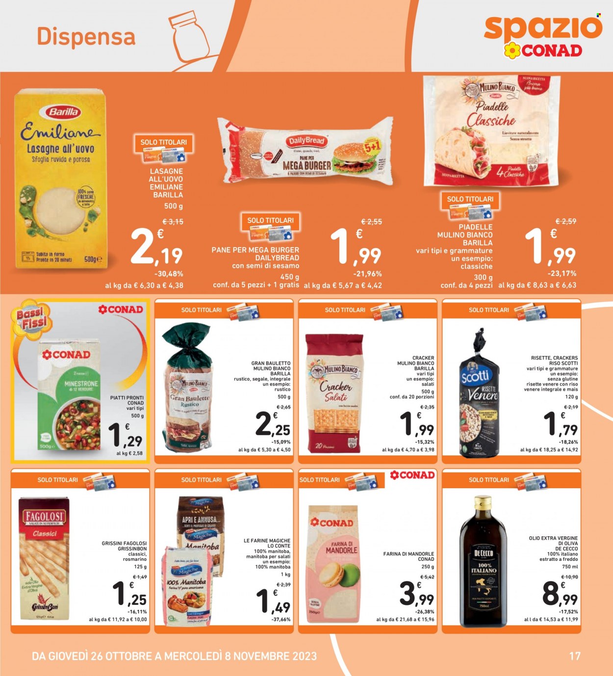 Volantino Spazio Conad - 26/10/2023 - 8/11/2023. Pagina 17