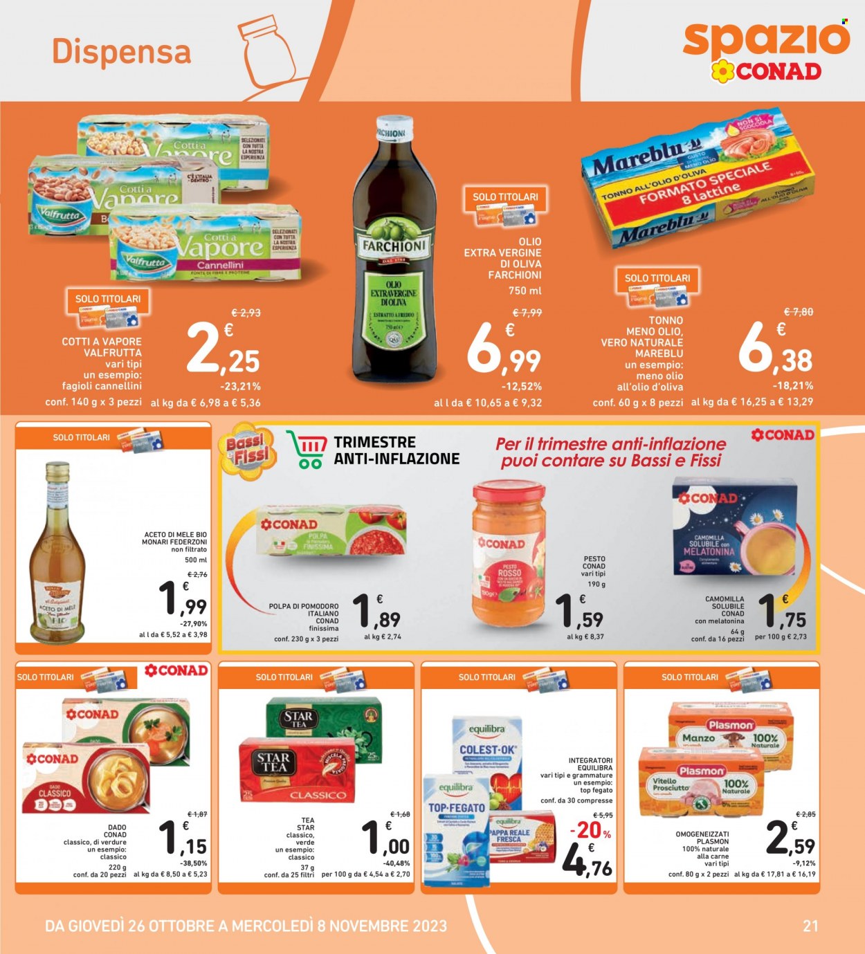 Volantino Spazio Conad - 26/10/2023 - 8/11/2023. Pagina 21