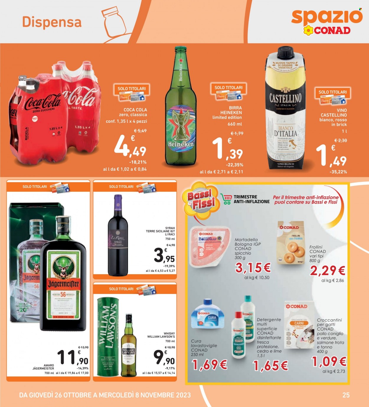 Volantino Spazio Conad - 26/10/2023 - 8/11/2023. Pagina 25