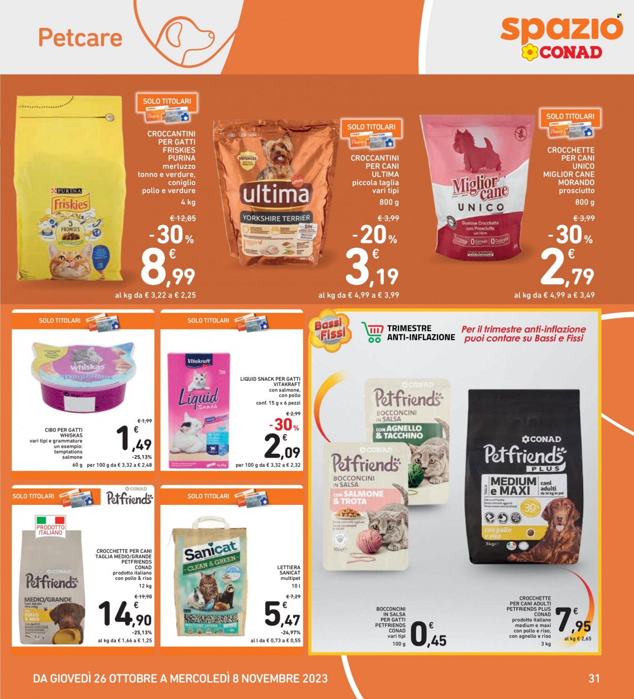 Volantino Spazio Conad - 26/10/2023 - 8/11/2023. Pagina 31